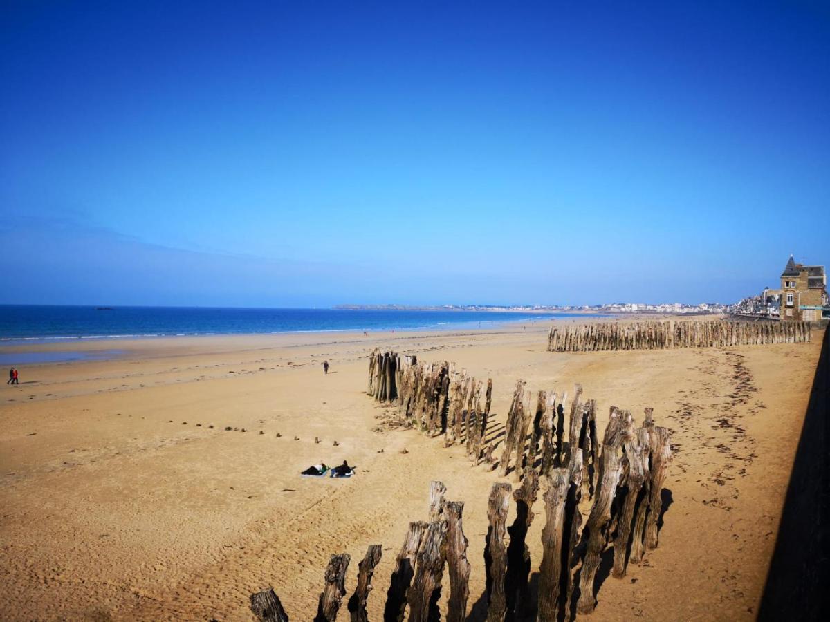 Les Letruns - Appart - 3 Pers - Vue Sur La Mer Сен-Мало Екстер'єр фото