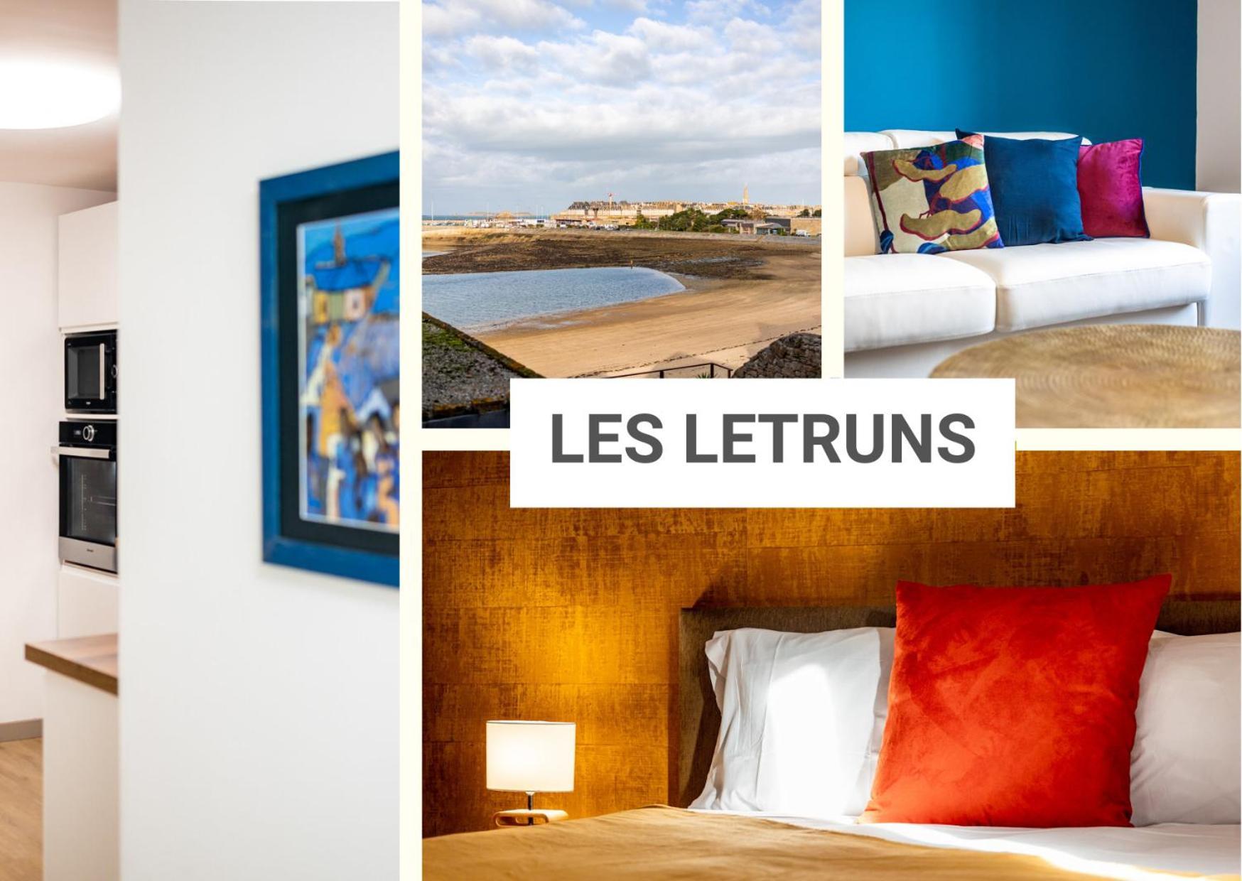 Les Letruns - Appart - 3 Pers - Vue Sur La Mer Сен-Мало Екстер'єр фото